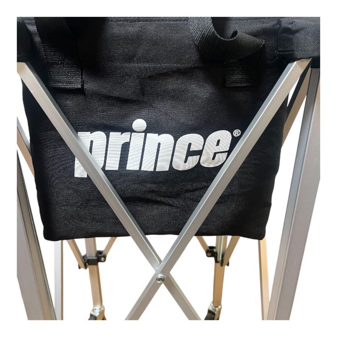 Prince テニスボールバスケット　プリンス　キャスター　収納袋　コンパクト