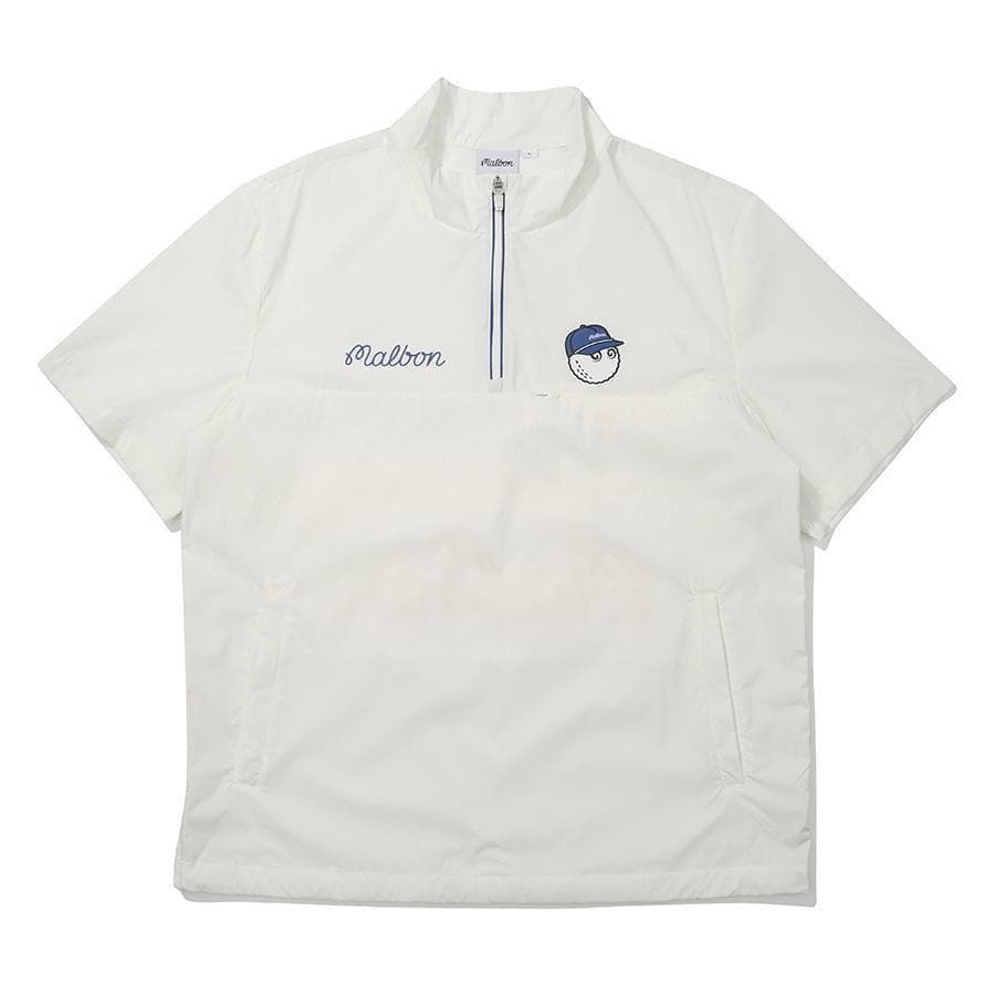 マルボンゴルフ ジャケット 半袖 シャツ malbon golf メンズ XXL
