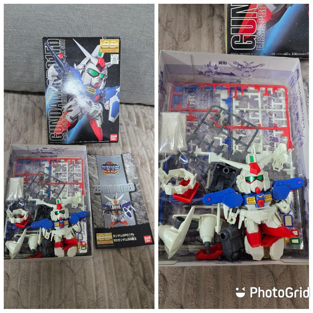 SDガンダムBB戦士 まとめ ジャンク パーツ取り 箱にもダメージあり