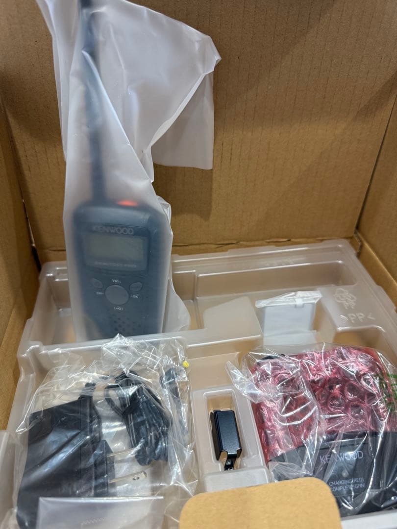 KENWOOD UBZ-BM20Rトランシーバー 新品未使用　2台　一緒売り