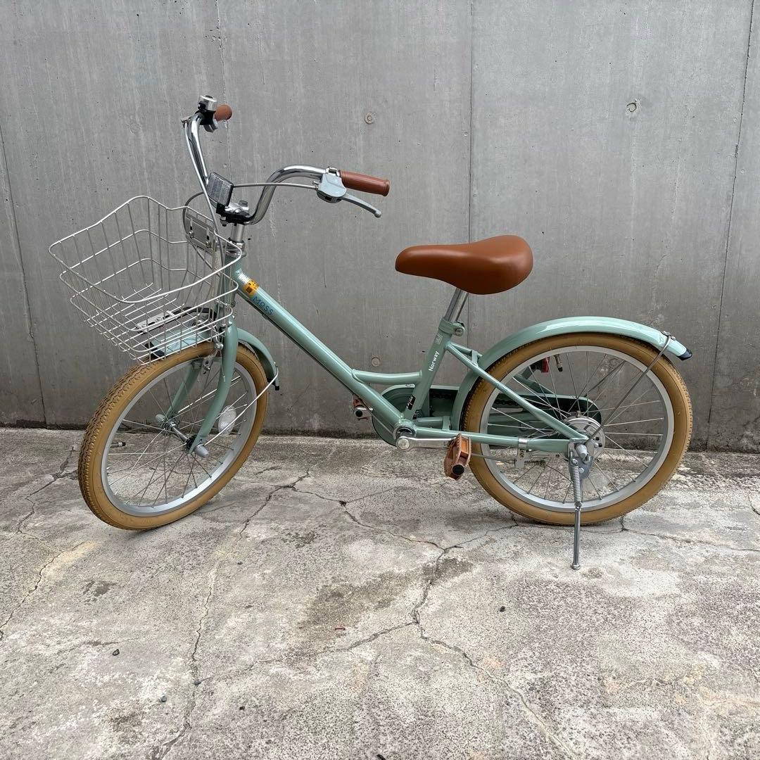 なかこさん専用子供自転車 18インチ Norway MOSS 幼児 カゴ