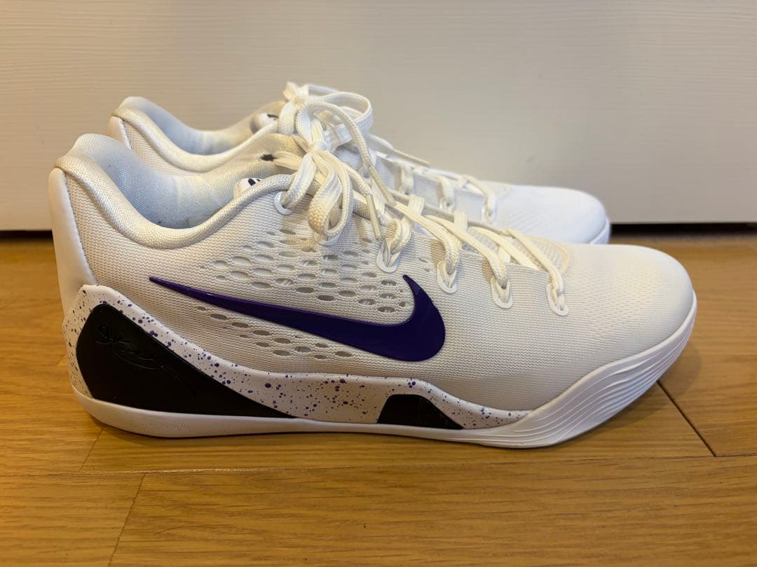 【美品】KOBE コービー 9 エリート LOW EM プロトロ ホワイト