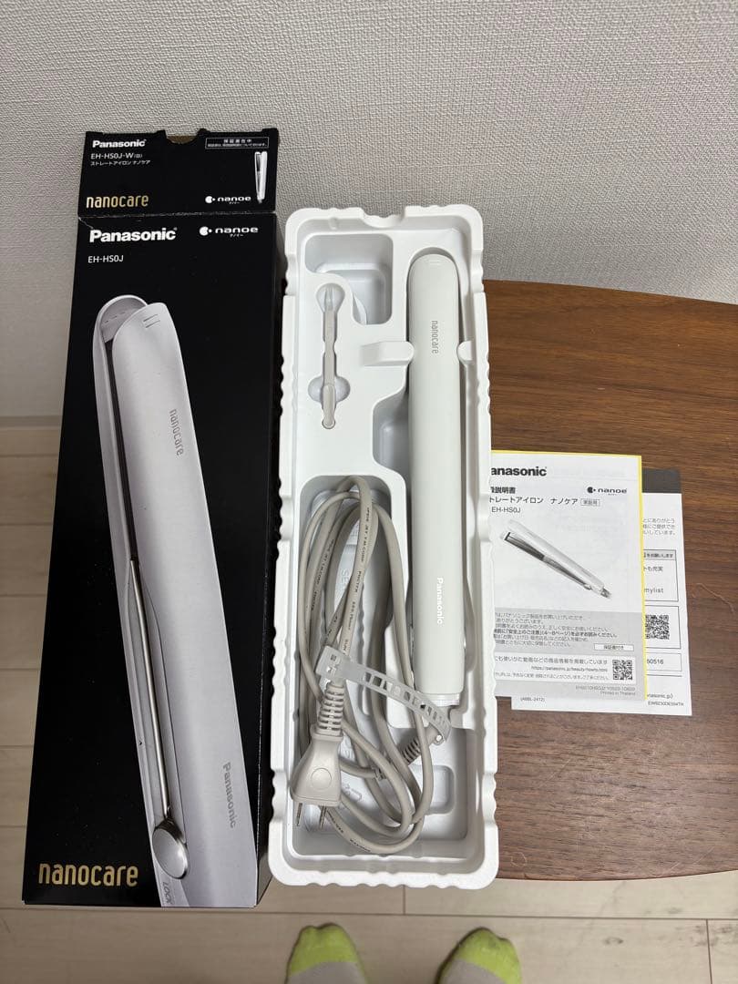 2025年購入　パナソニック　ナノケア ヘアアイロン　EH-HSOJ