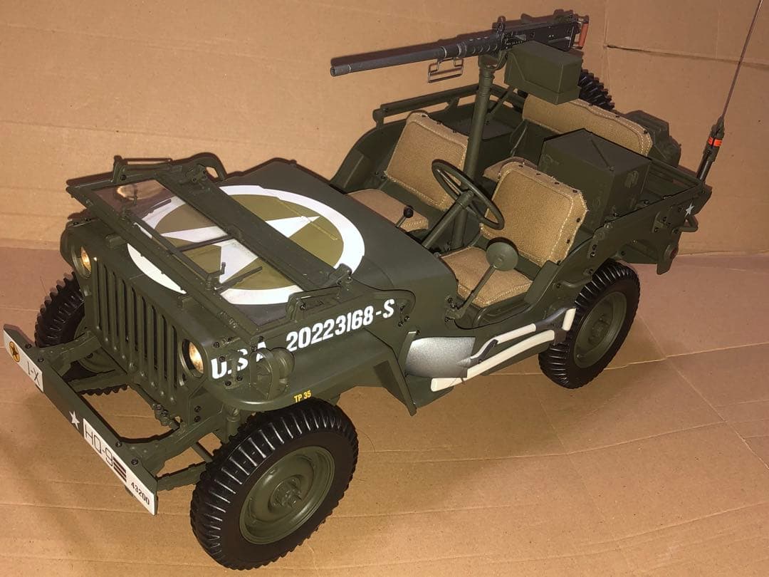 アシェット1/8 ウイリスMB 完成品