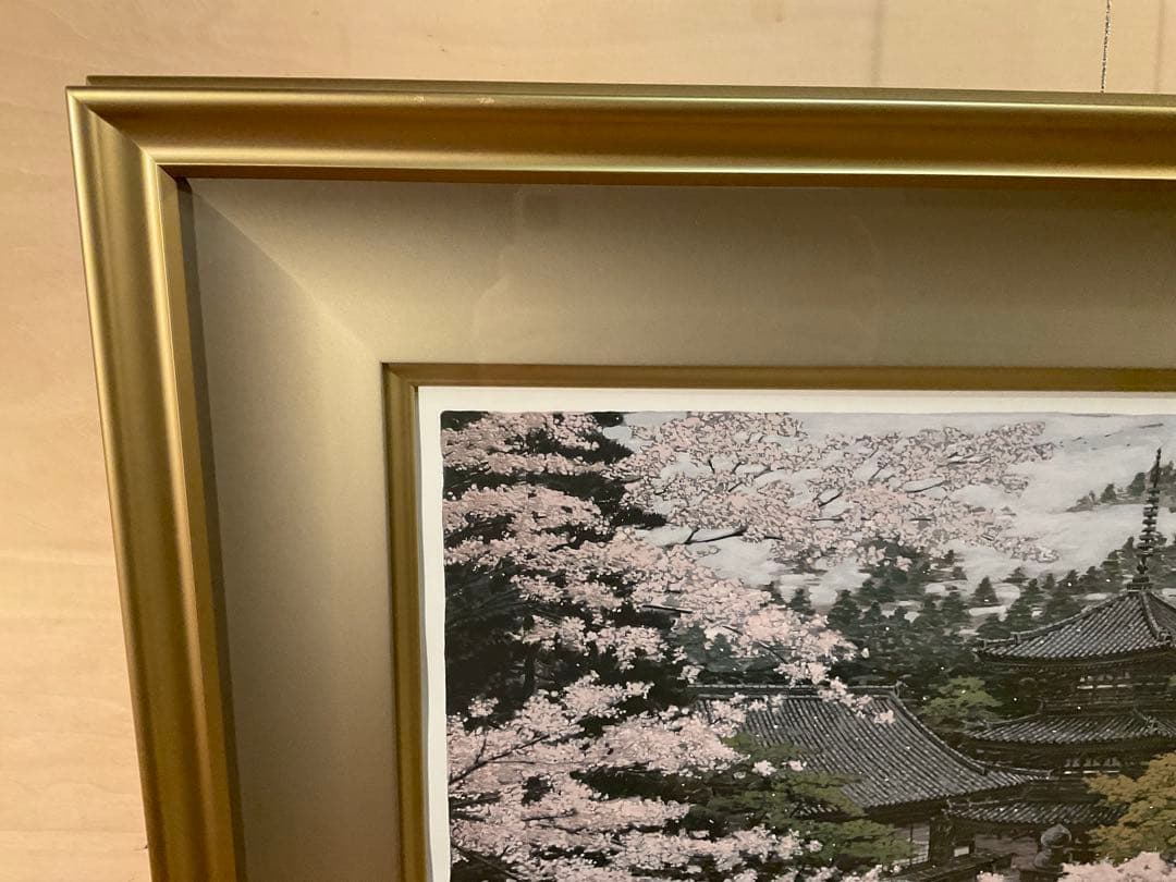 澁澤卿　「春霽秀発」　シルクスクリーン　落款・エディション・作品証明シール有り