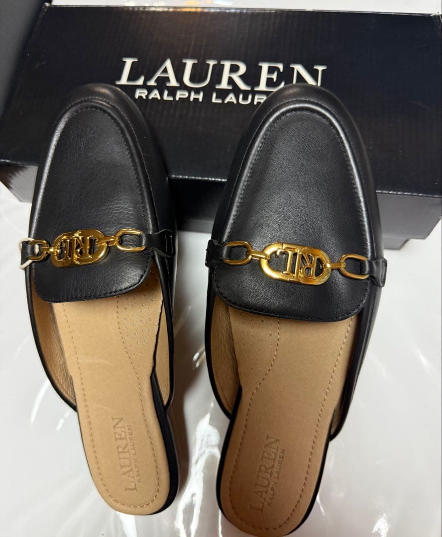 LAUREN RALPH LAUREN ブラックミュール