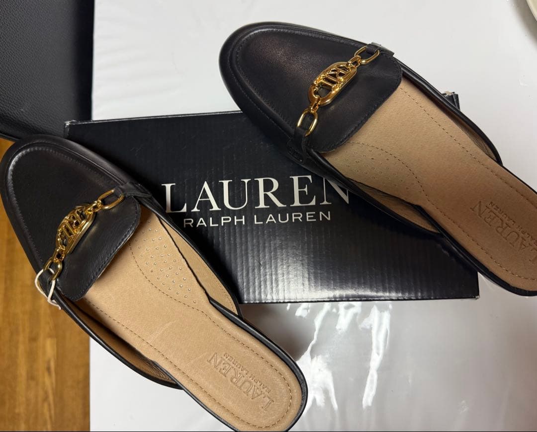 LAUREN RALPH LAUREN ブラックミュール