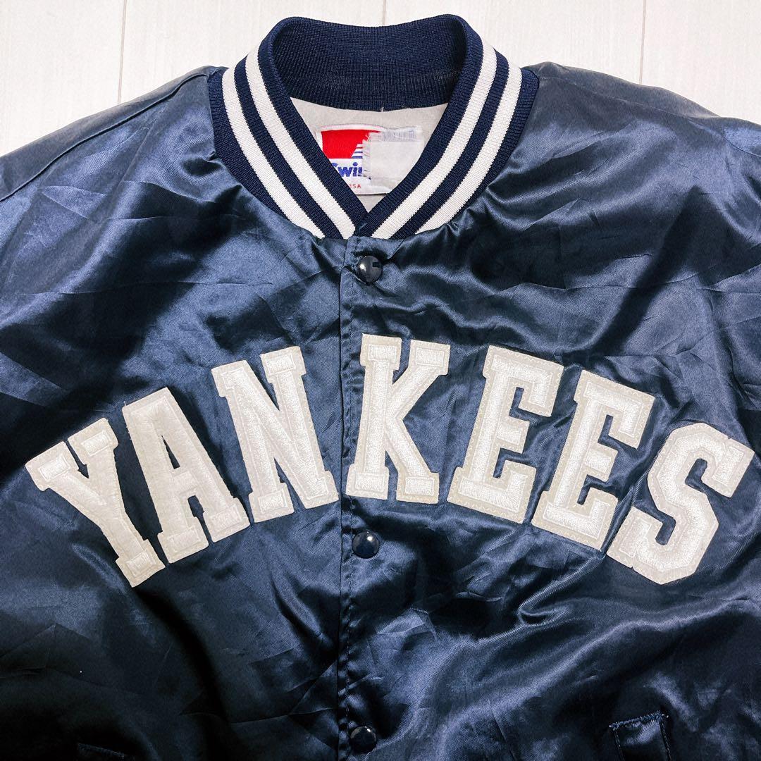 90s スタジャン made in usa ヤンキース　アメリカ製　ヴィンテージ