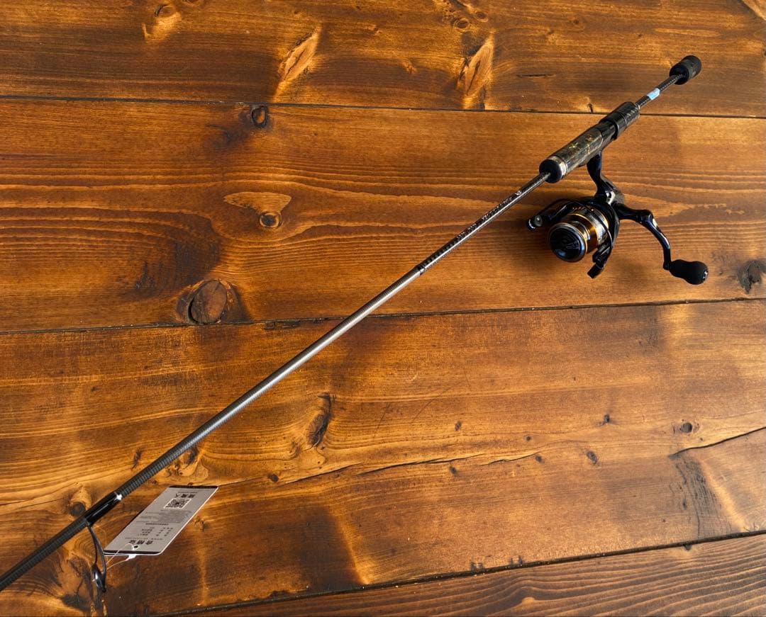 バス釣りセット　超軽量　カーボンロッド　スピニングロッド　S602L バスロッド