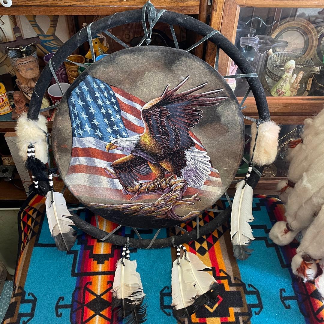 超レア！巨大BIG 70's〜ネイティブアメリカン イーグル鷲USAヴィンテージ