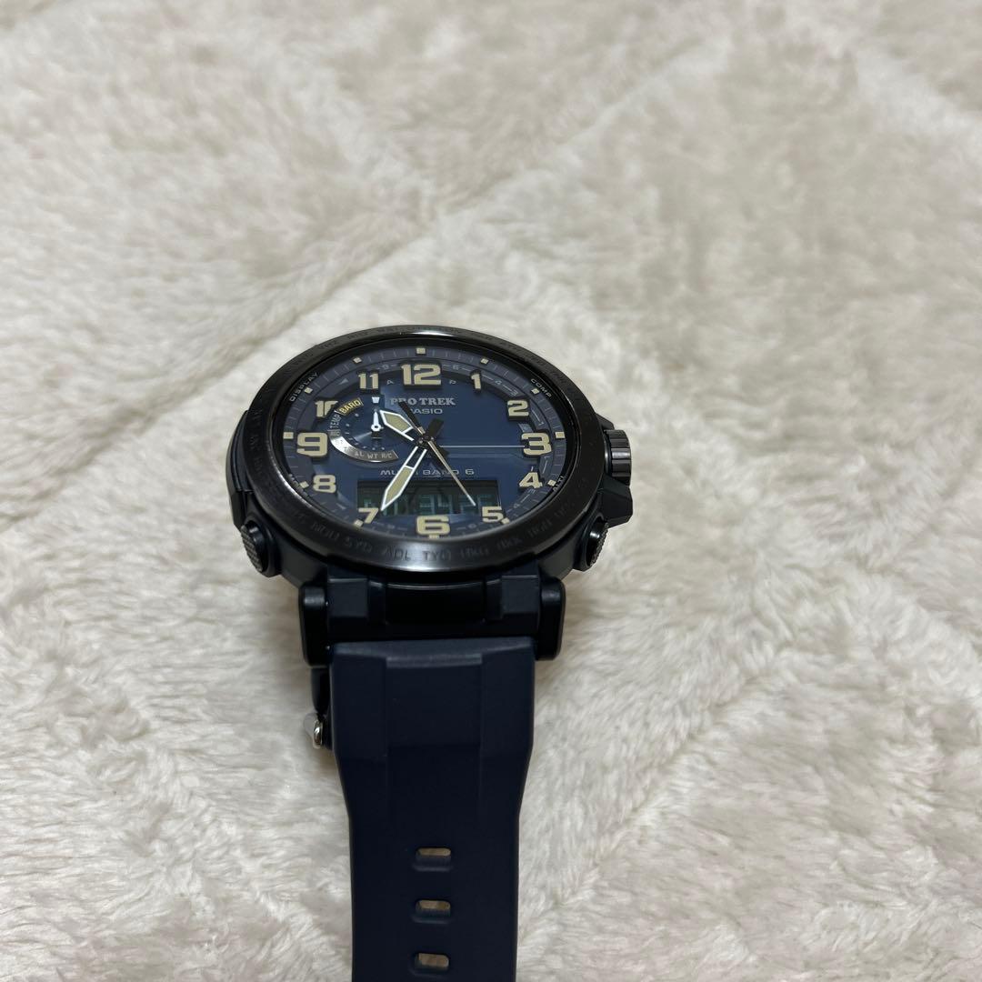 PRO TREK PRW 6600Y 腕時計 ネイビー