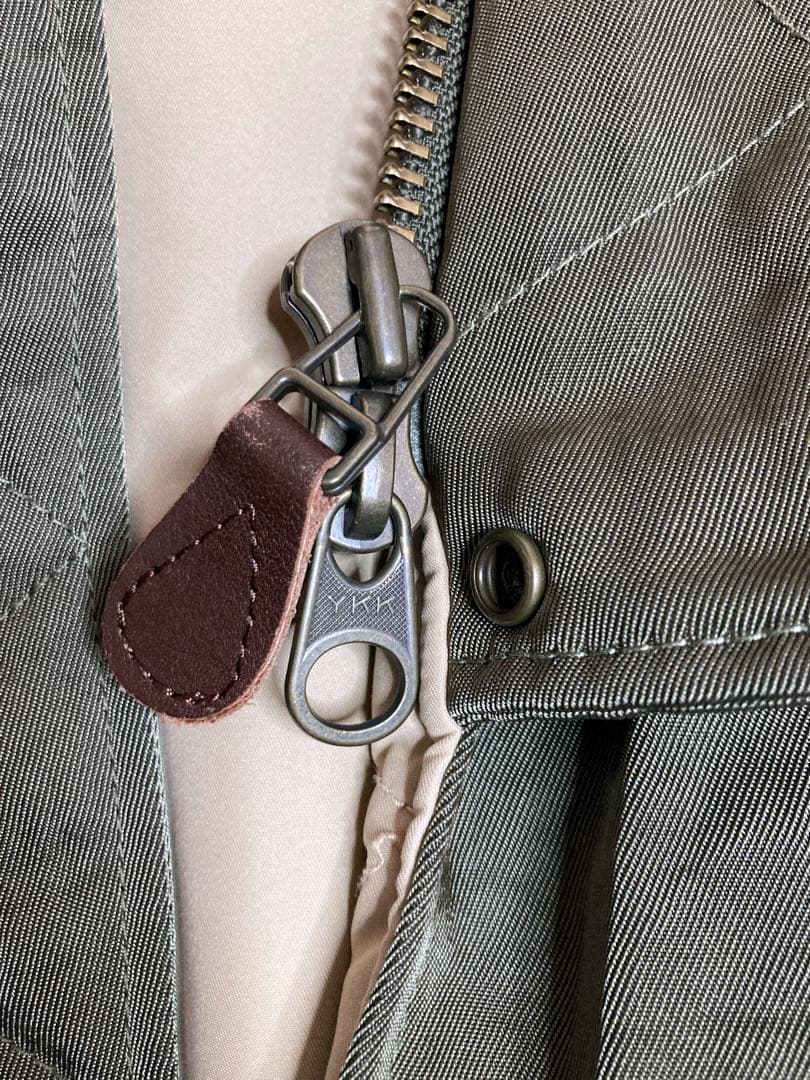 ￼wjk ダブルジェイケイ モッズコート N-3Bカーキ ファー L ny02