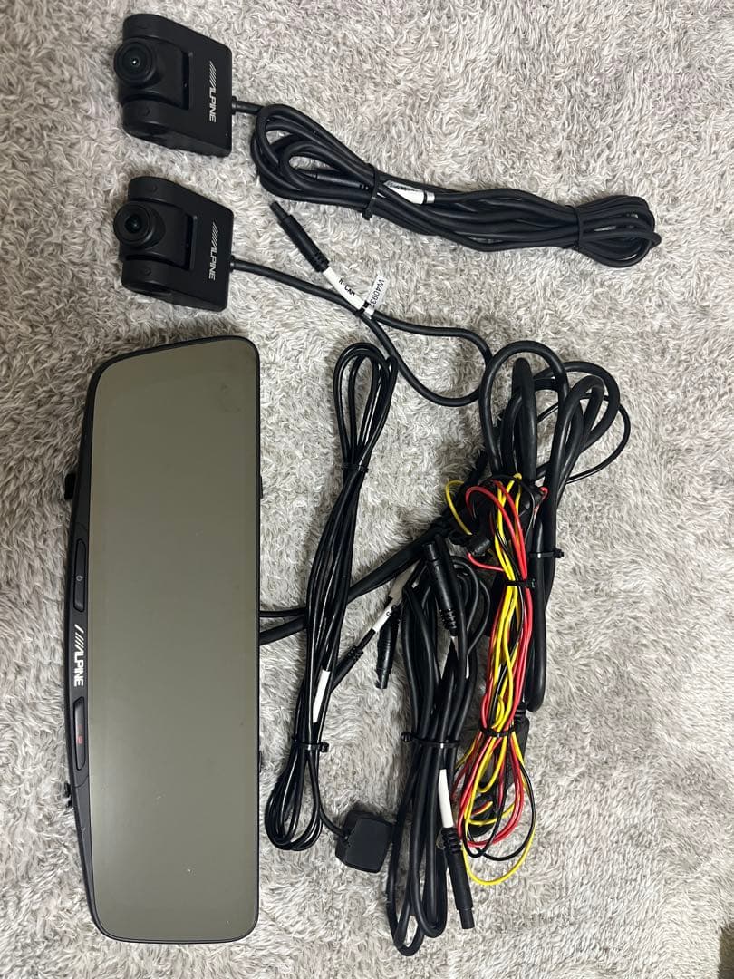 ALPINE DVR-DM1000B-IC 前後ドラレコ‼︎美品‼︎不具合無し‼︎
