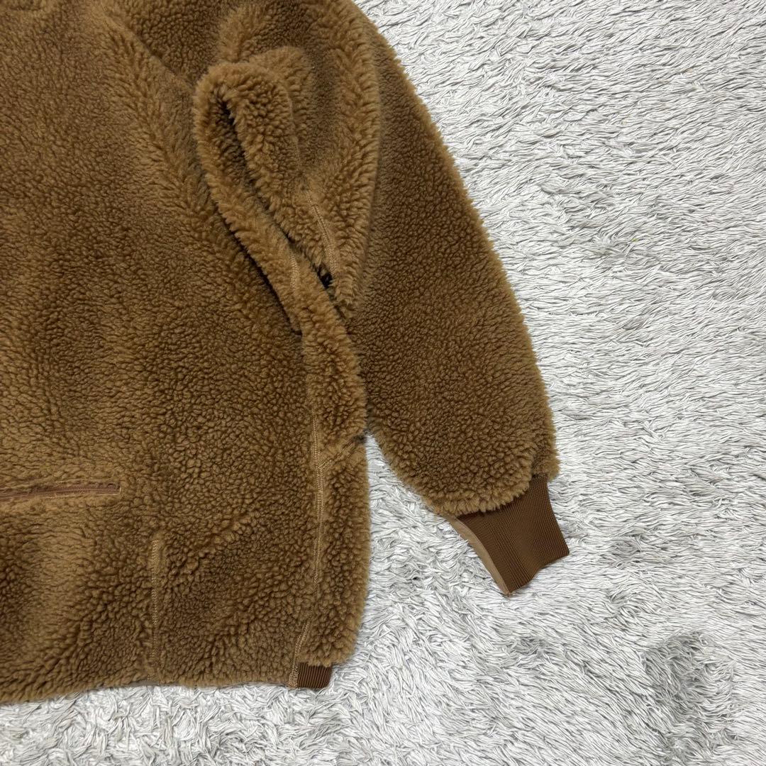 ゴールドウイン GOLDWIN ボアフリーススウェットシャツ　タバコブラウン　M