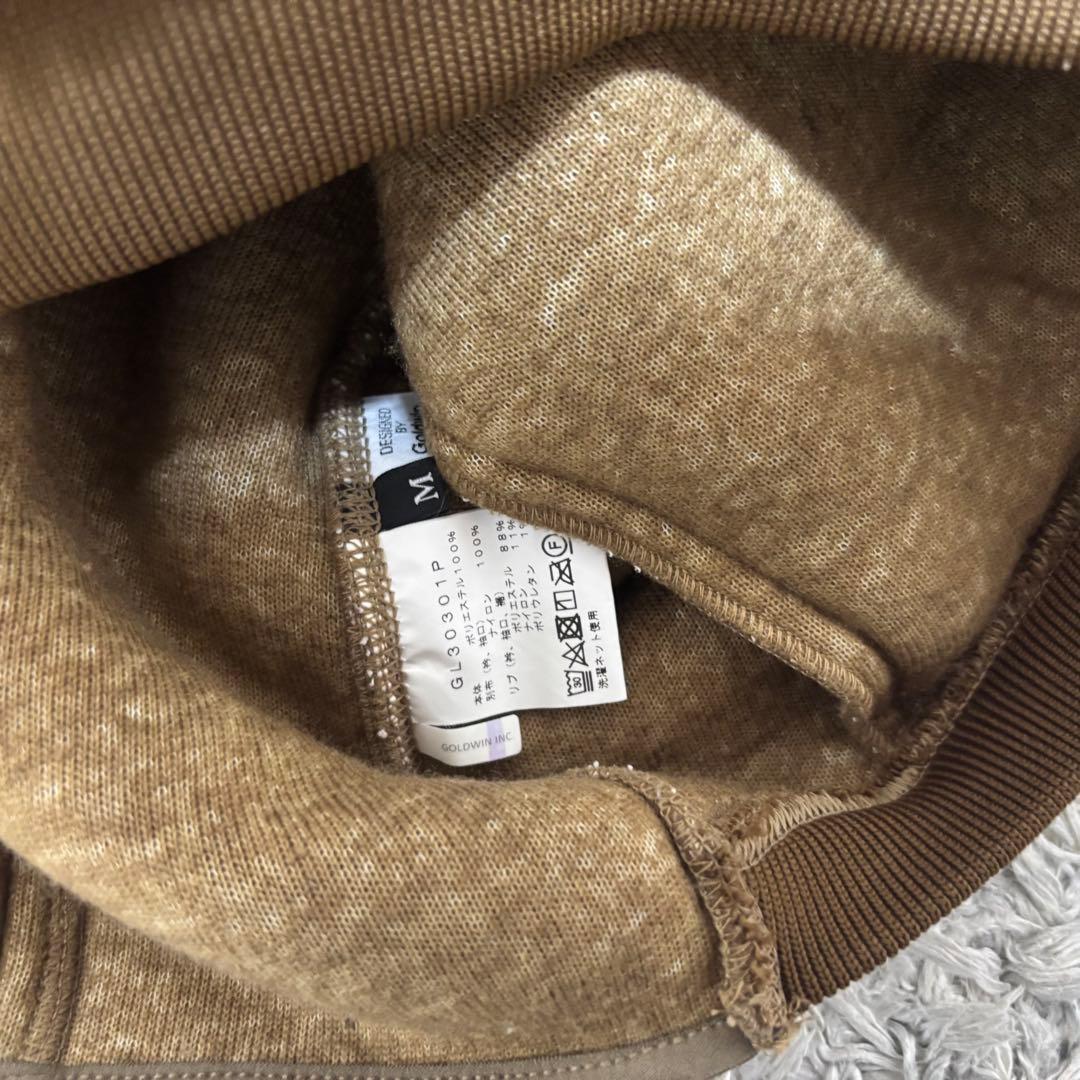 ゴールドウイン GOLDWIN ボアフリーススウェットシャツ　タバコブラウン　M