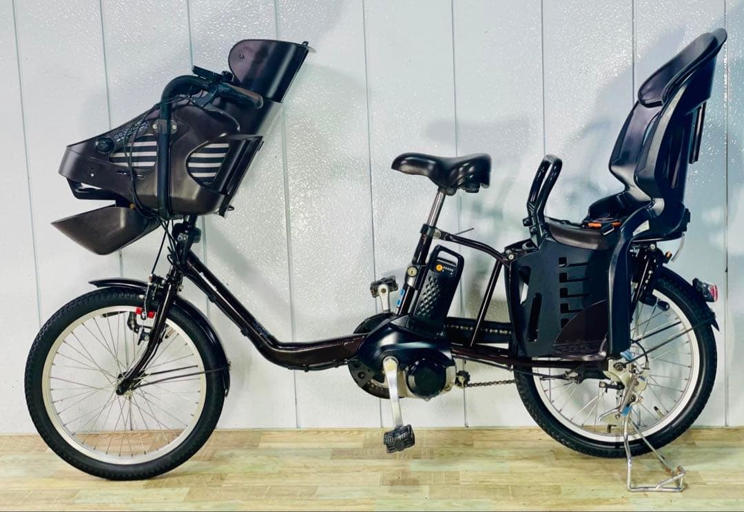 2958パナソニック12アンペア 20インチ子供乗せ電動アシスト自転車
