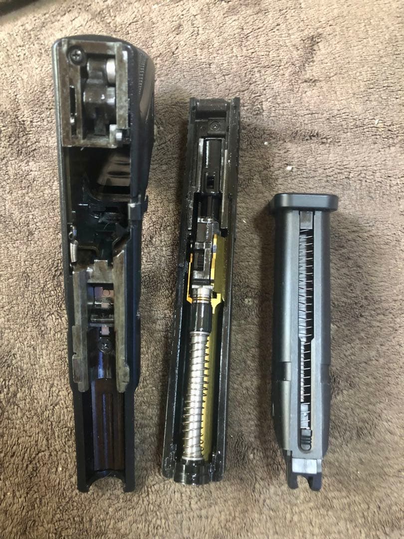 東京マルイ　ガスブローバックハンドガン グロック17 gen3 カスタム中古