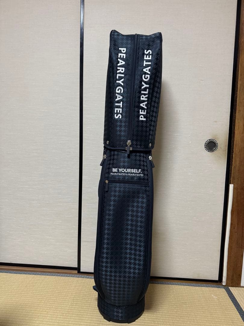 PEARLY GATES ゴルフバッグ・キャディバッグ ブラック