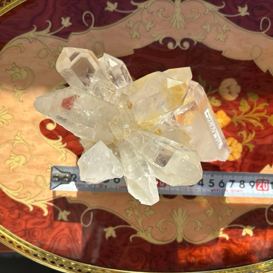 トマスゴンサガ水晶クラスター 約1.2Kg 極美品