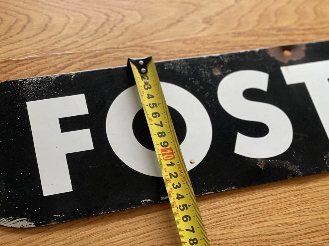 ヴィンテージサイン Foster and Kleiser フォスター&クレイザー