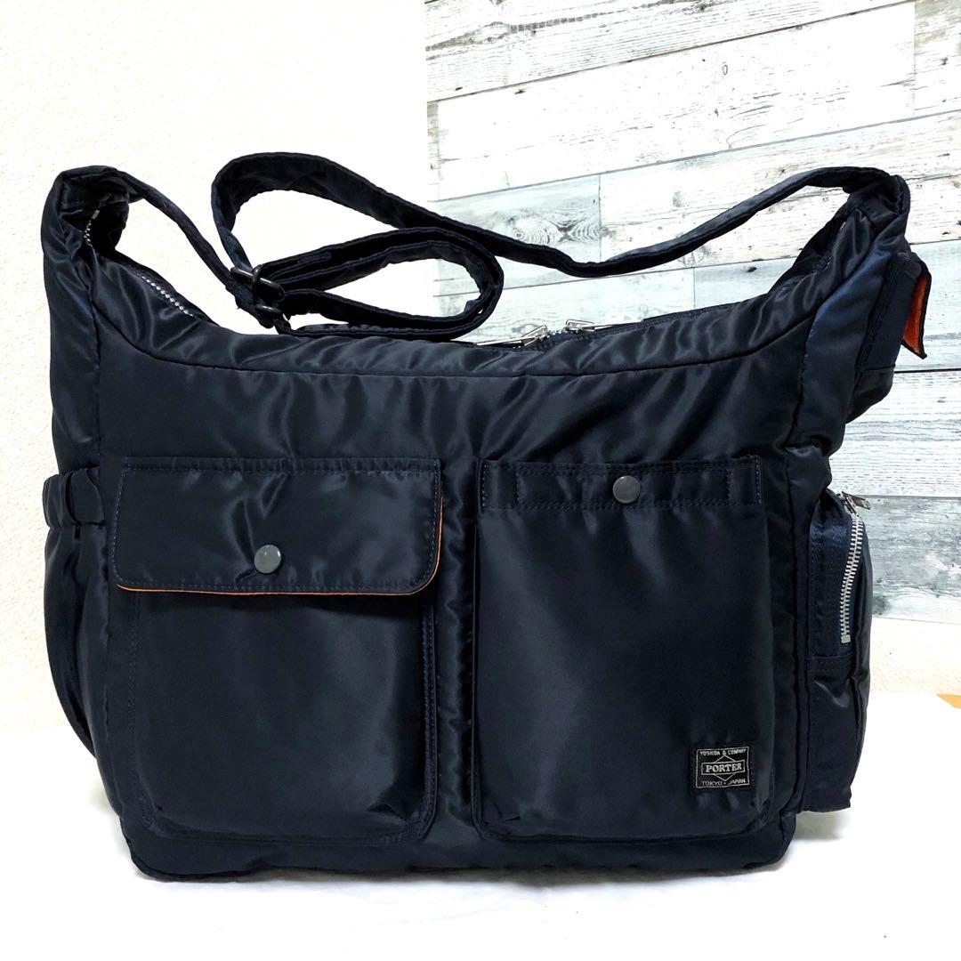 新品同様✨激レア ヘッドポーター タンカー 9nineショルダーバッグ ネイビー