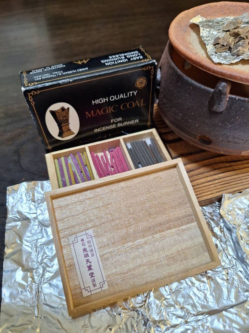 香炉と香り線香