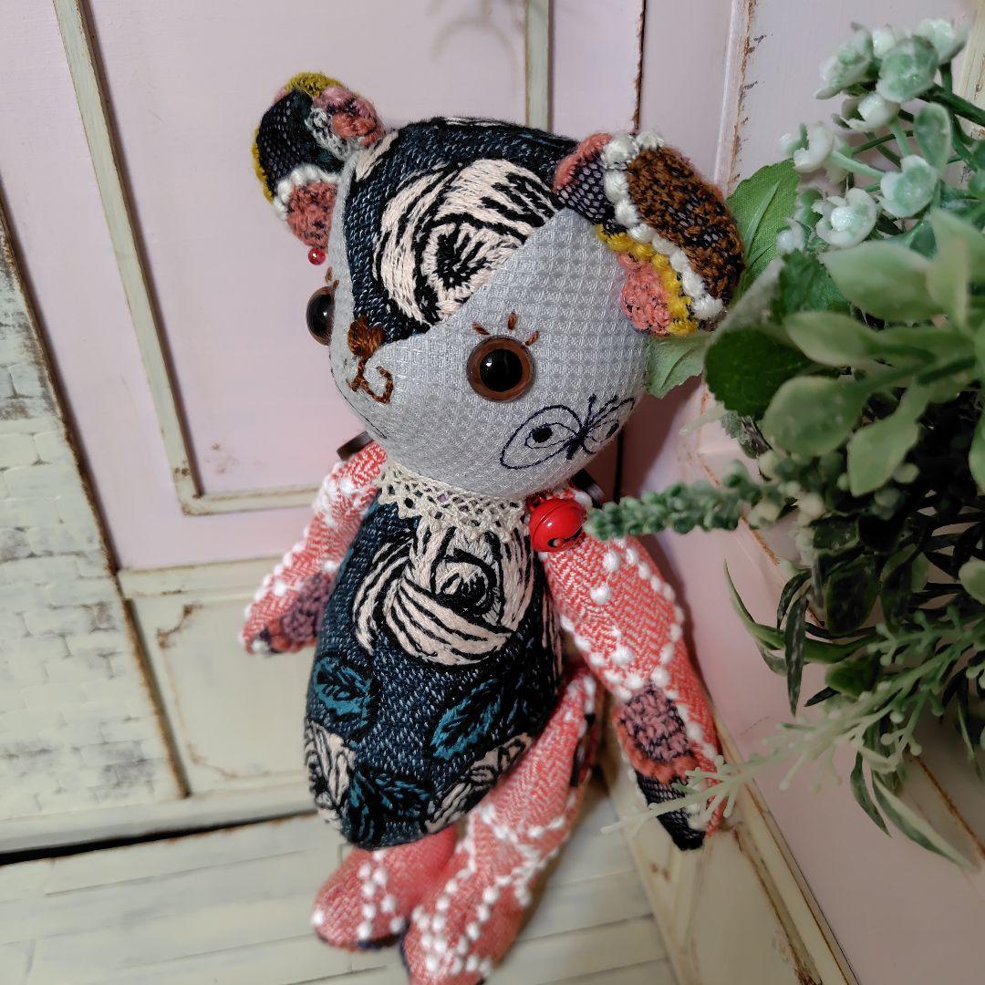 ミナペルホネン＊ハンドメイド＊ぬいぐるみ＊テディベア＊70