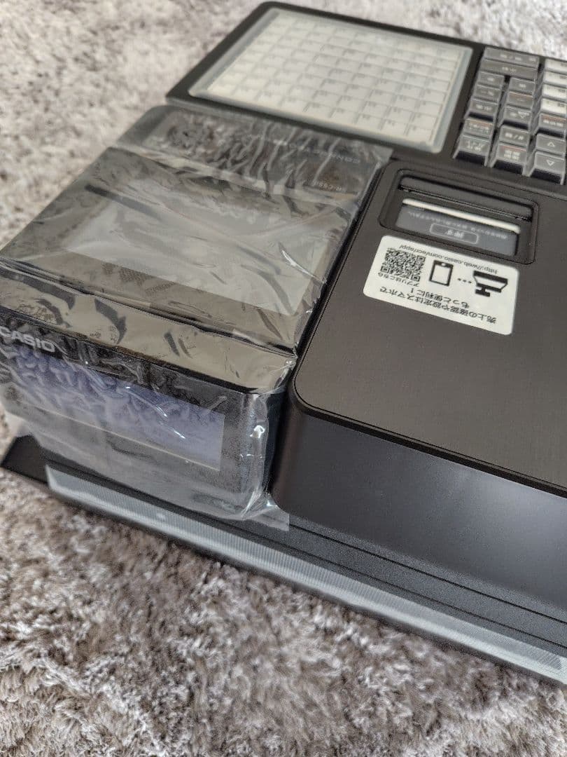 新品未使用CASIOSR-C550-4SBKワンタッチメニュー72種類ブラック