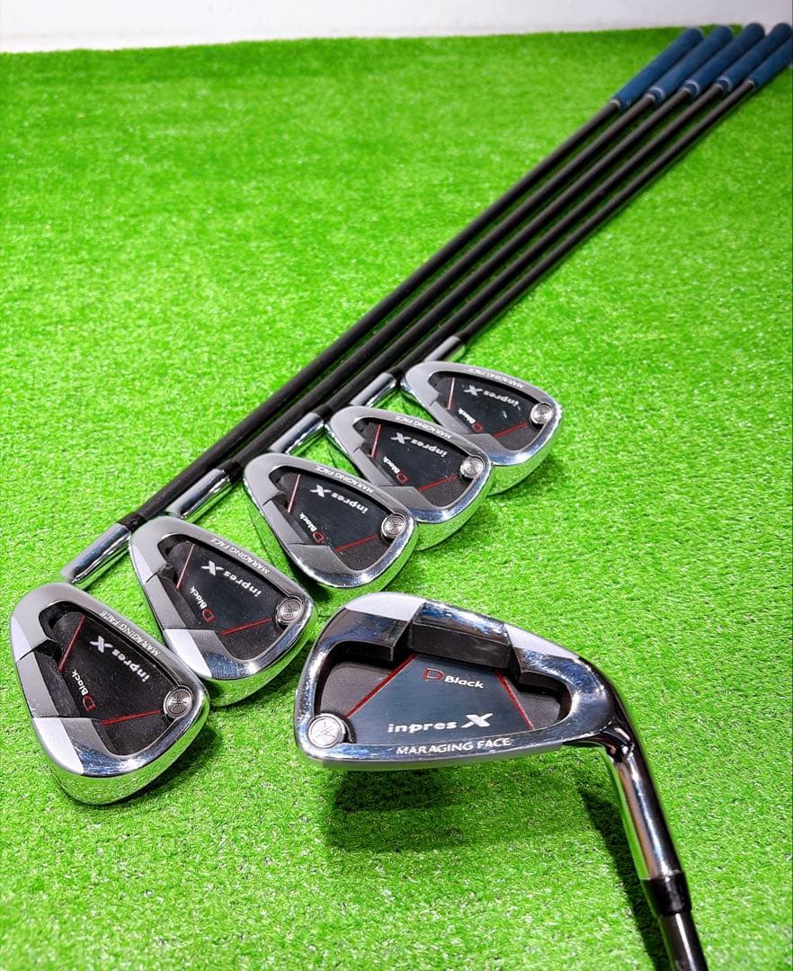 ★美品 インプレス ②★YAMAHA inpres X D Black アイアン