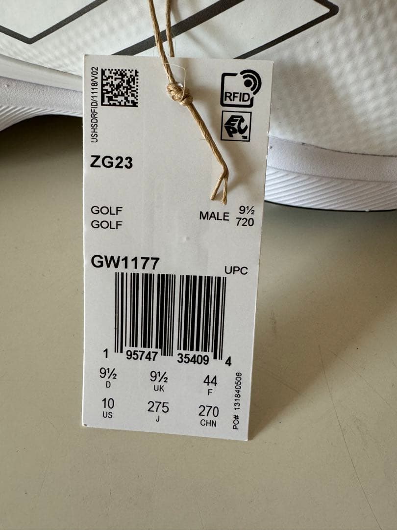 【新品未使用】adidas ゴルフシューズ ZG23 GW1177 27.5cm