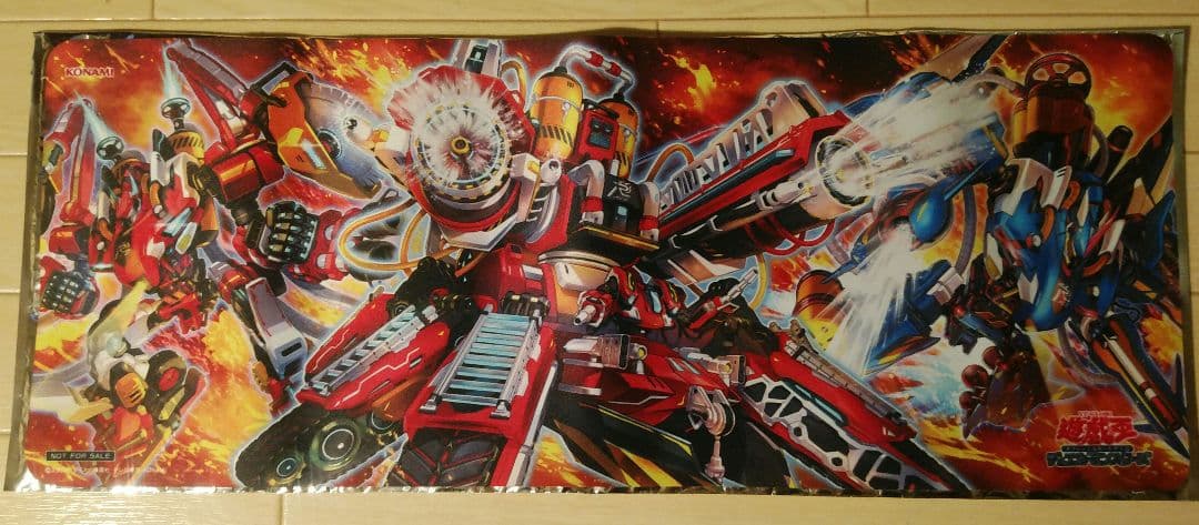 遊戯王 タクティカルトライデッキ　超骸装部隊R-ACE プレイマット