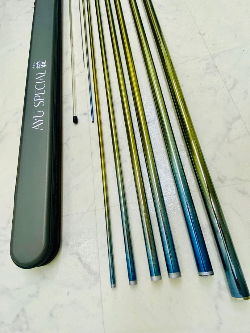 美品！SHIMANO AYUSPECIAL 〝競〟鮎竿