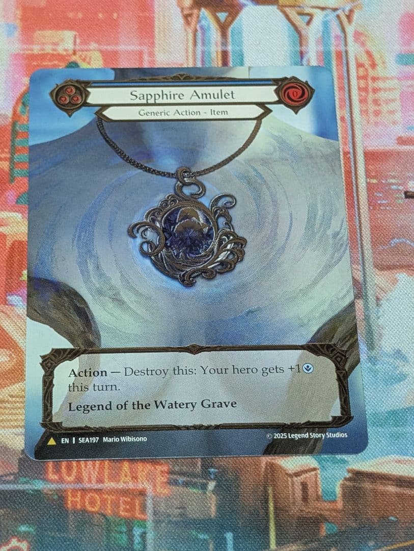 サファイアのアミュレット/Sapphire Amulet トレジャーパック