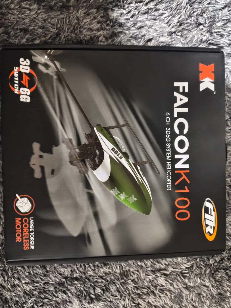 プロポ付 XK FALCON K100 K110 6CH ヘリコプター2台