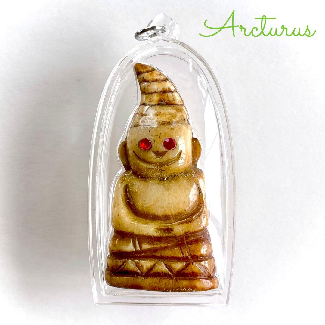 幸運を呼び覚ます　神ンガン様　落雷で死んだ水牛と象の骨　アムナットマハビロ尊者