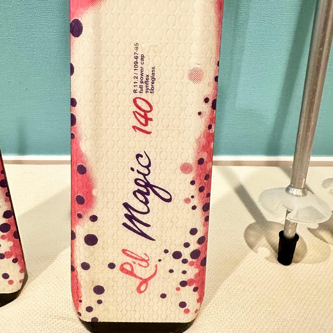 エラン Elan Lil Magic 140 cm ストック 付 キッズ 女 子