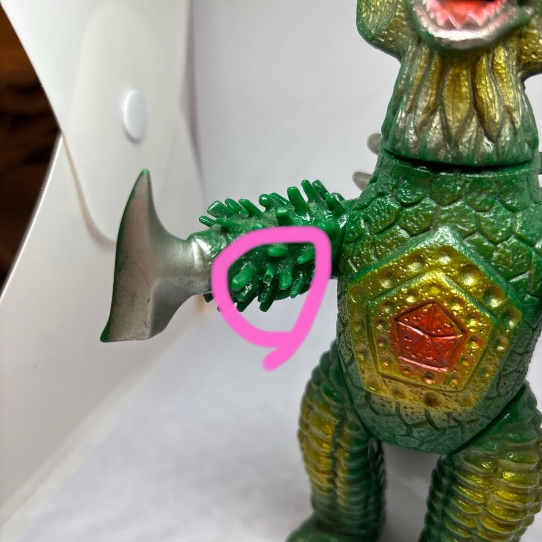 タイラント　キングザウルス　ポピー　ソフビ　当時物