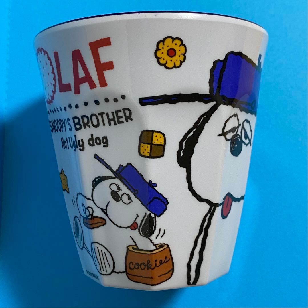 SNOOPY スヌーピー OLAF オラフ　メラミンカップ　メラミンコップ　平成