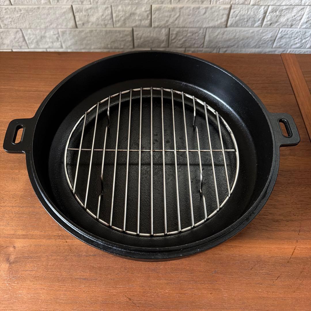 スノーピーク( peak) 和鉄ダッチオーブン　ネット、収納ケースset