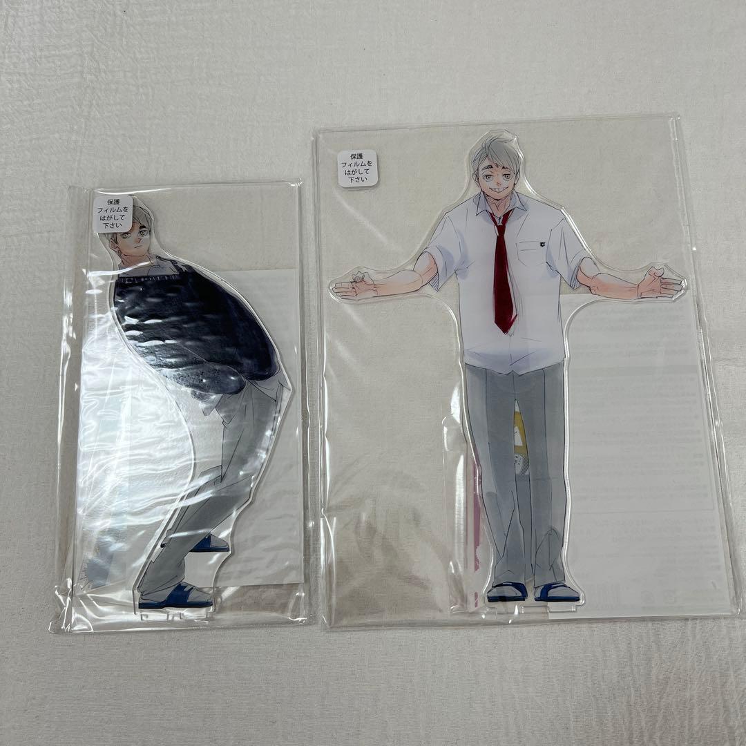 ハイキュー!! アクリルMEGAフィギュア 宮治 描き下ろしイラストver