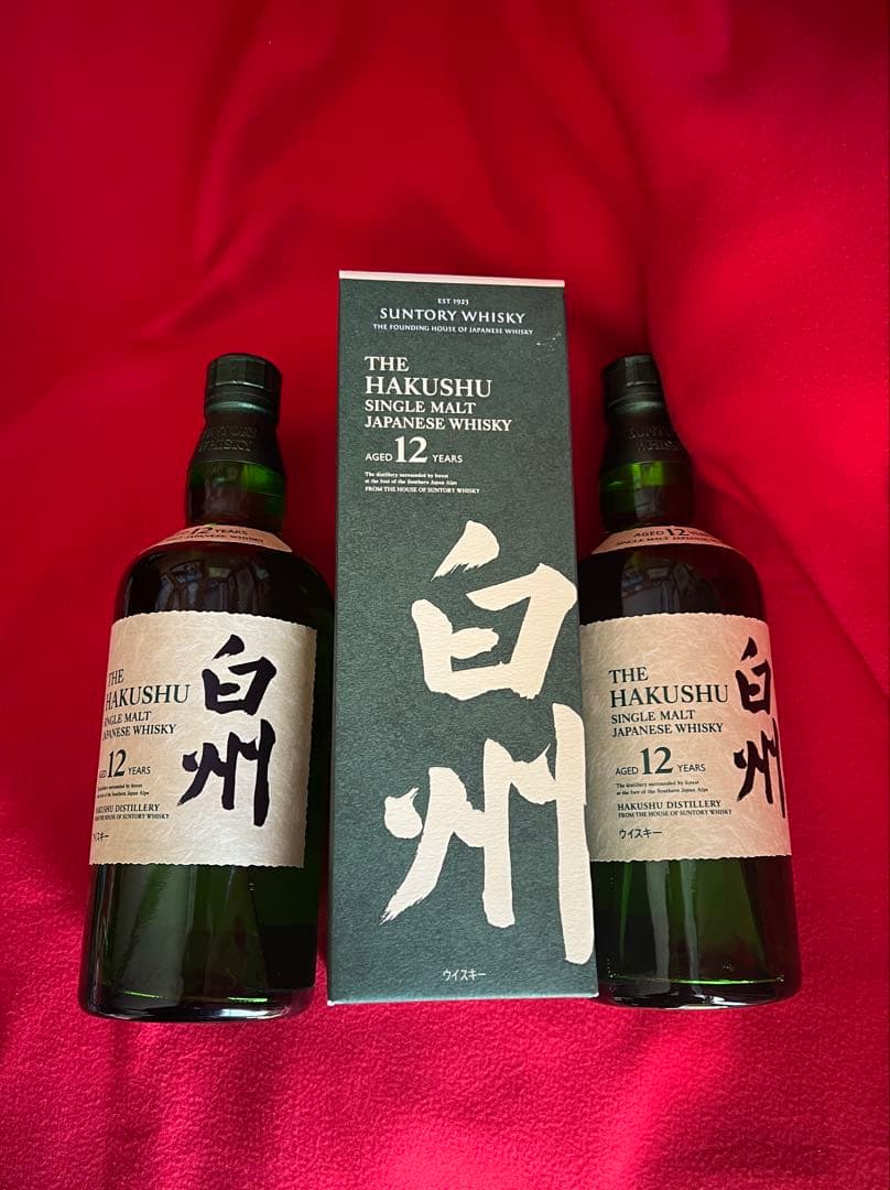 ☆新品☆白州１２年　２本　サントリー　箱付