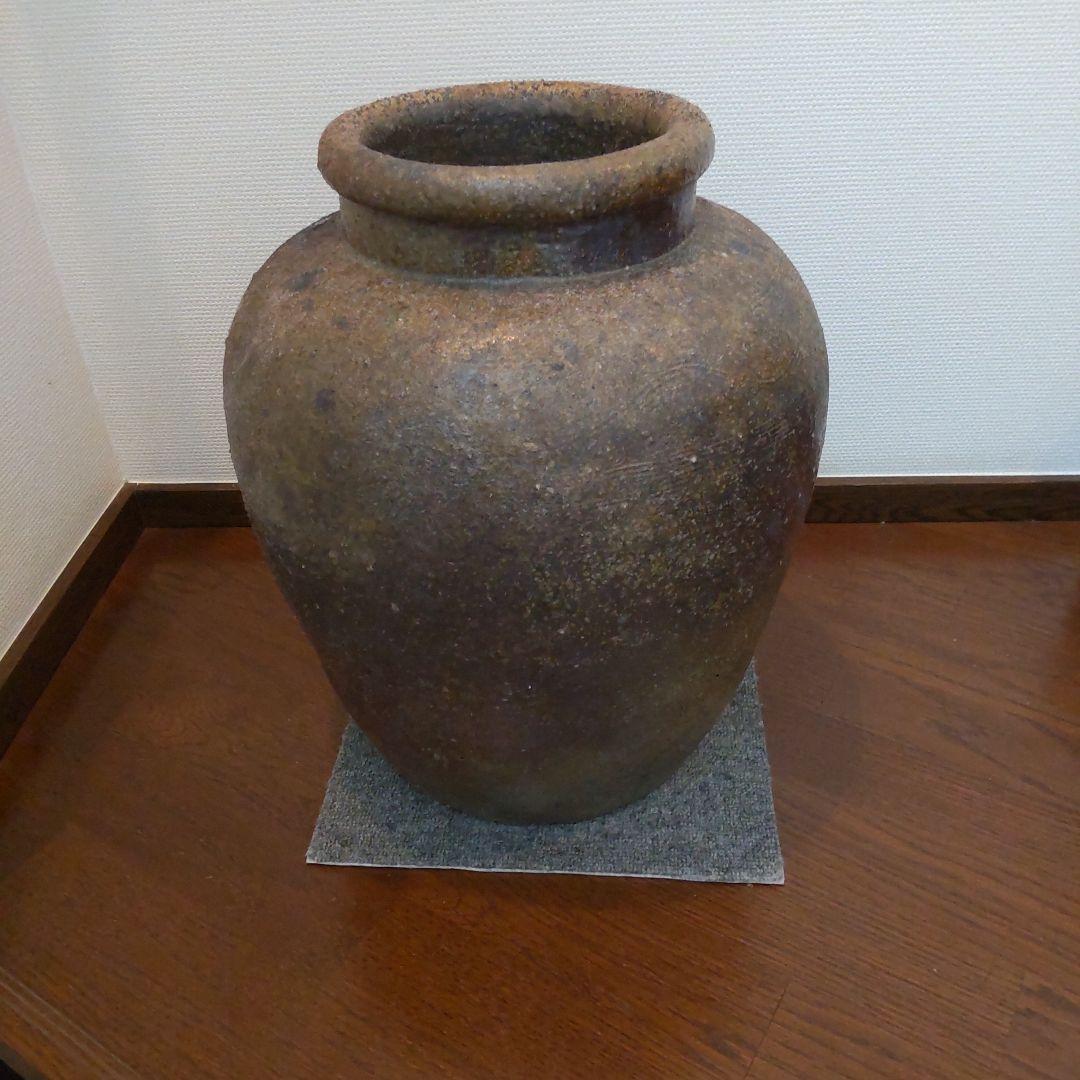 中　壺　備前焼　29