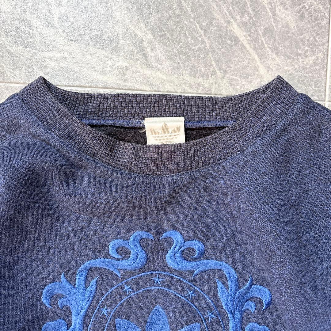 ☆激レア☆adidas アディダス デサント製 スウェット トレフォイルロゴ