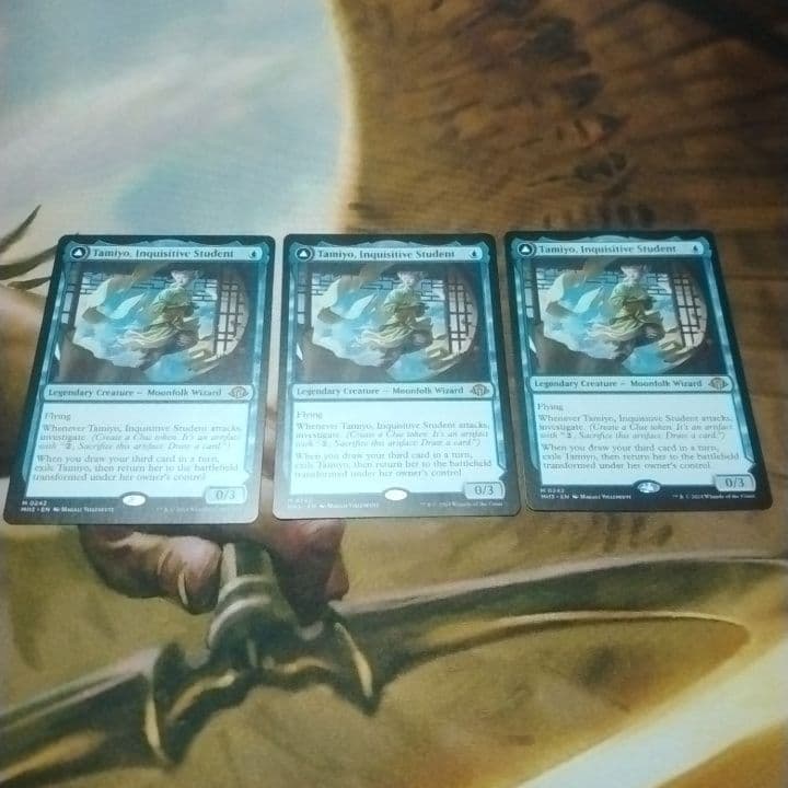 知りたがりの学徒、タミヨウ　3枚