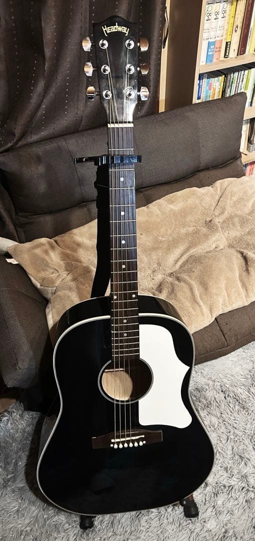 Headway HJ-25IK ブラック　アコギ　J45タイプ