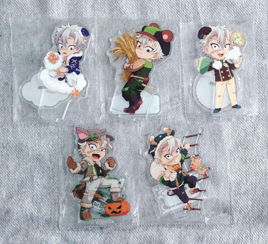 鬼滅の刃 実弥 アクリルスタンド 5点