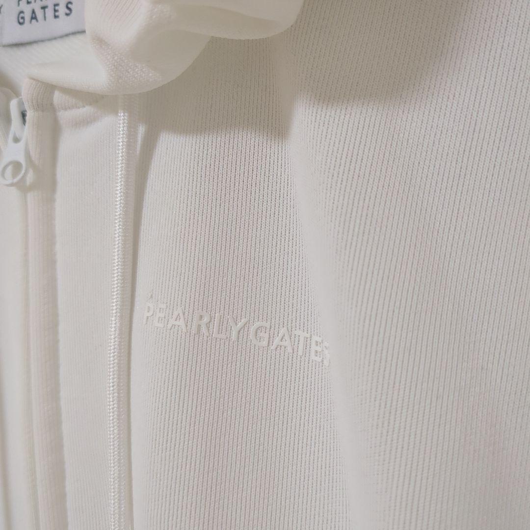 ★美品★PEARLY GATES　ハイスペックコンパクト裏毛フルジップフーディM