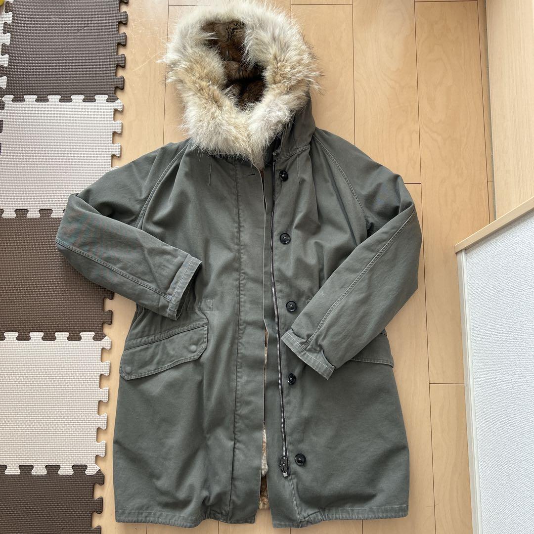 YVES SALOMON モッズコート　リアルファー