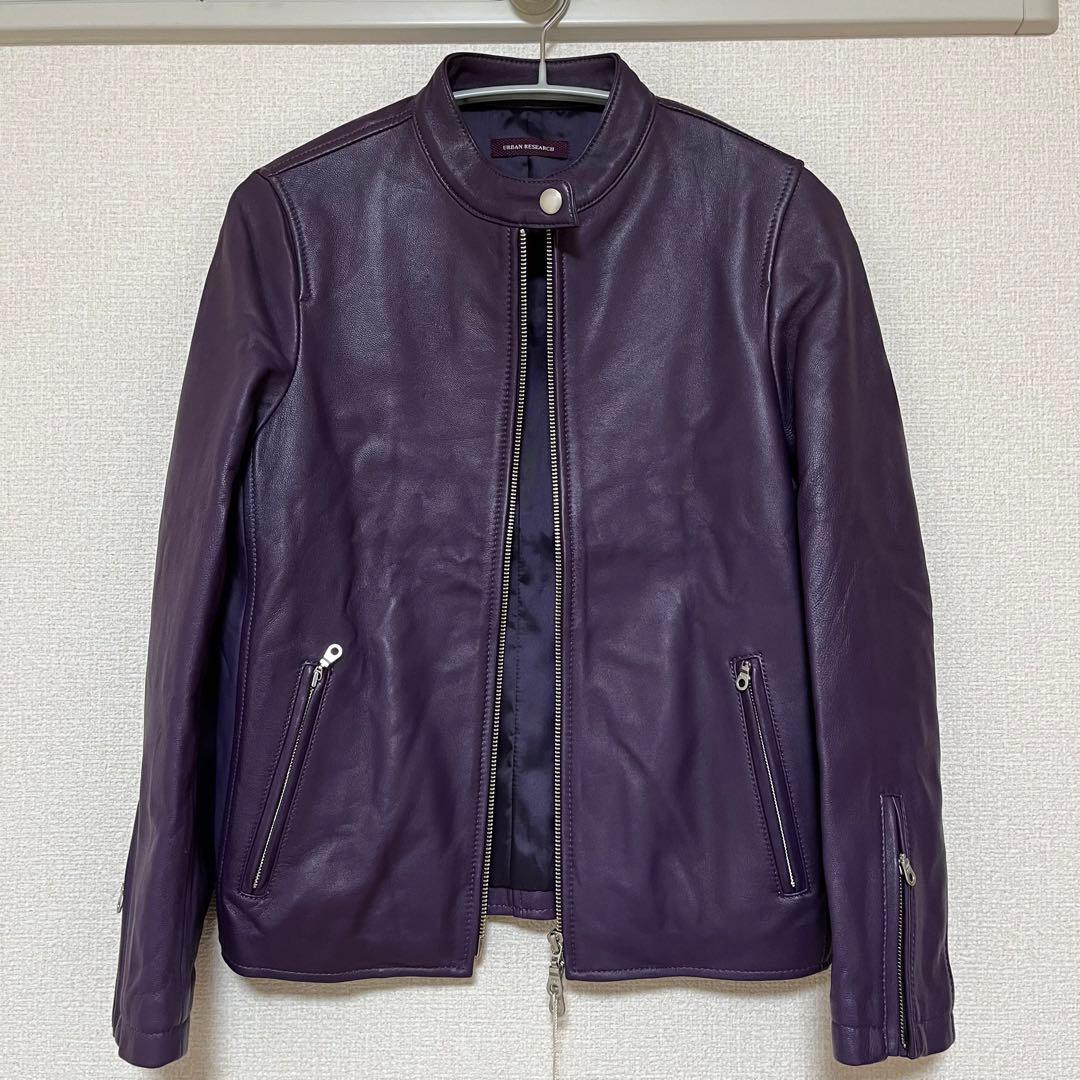 [新品] ♡ URBAN RESEARCH ♡ レザーライダースジャケット