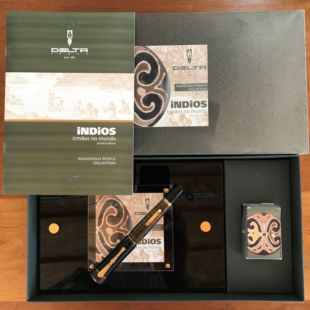 【限定値下げ】未使用品 デルタ INDIOS 18K F 1KS